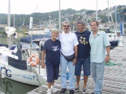 Aurora, Luis Nin, Omar y Beto