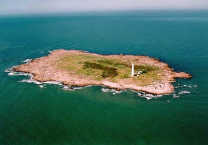 Isla de Lobos-vista aérea