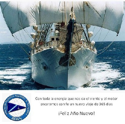Ella está navegando hacia la Argentina!!!!