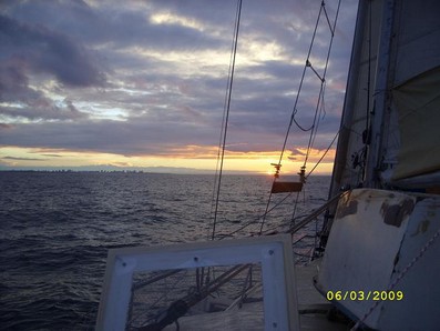 atardecer