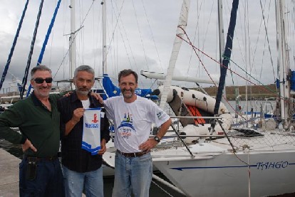 José Félix, Paulo y Alberto Poggio